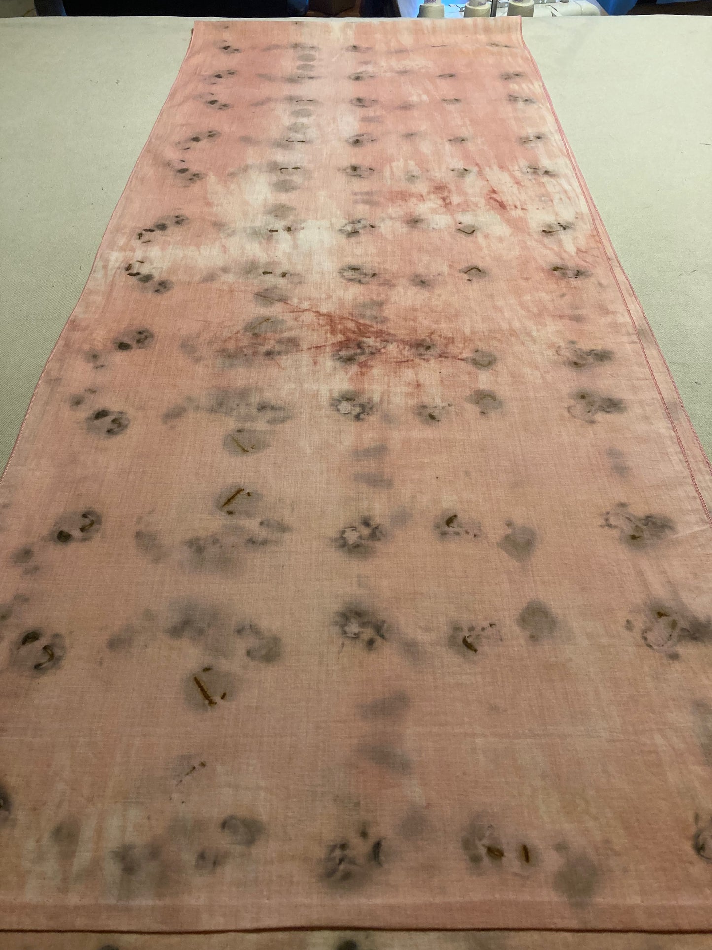 Scarf - Madder- Organic Cotton Voile