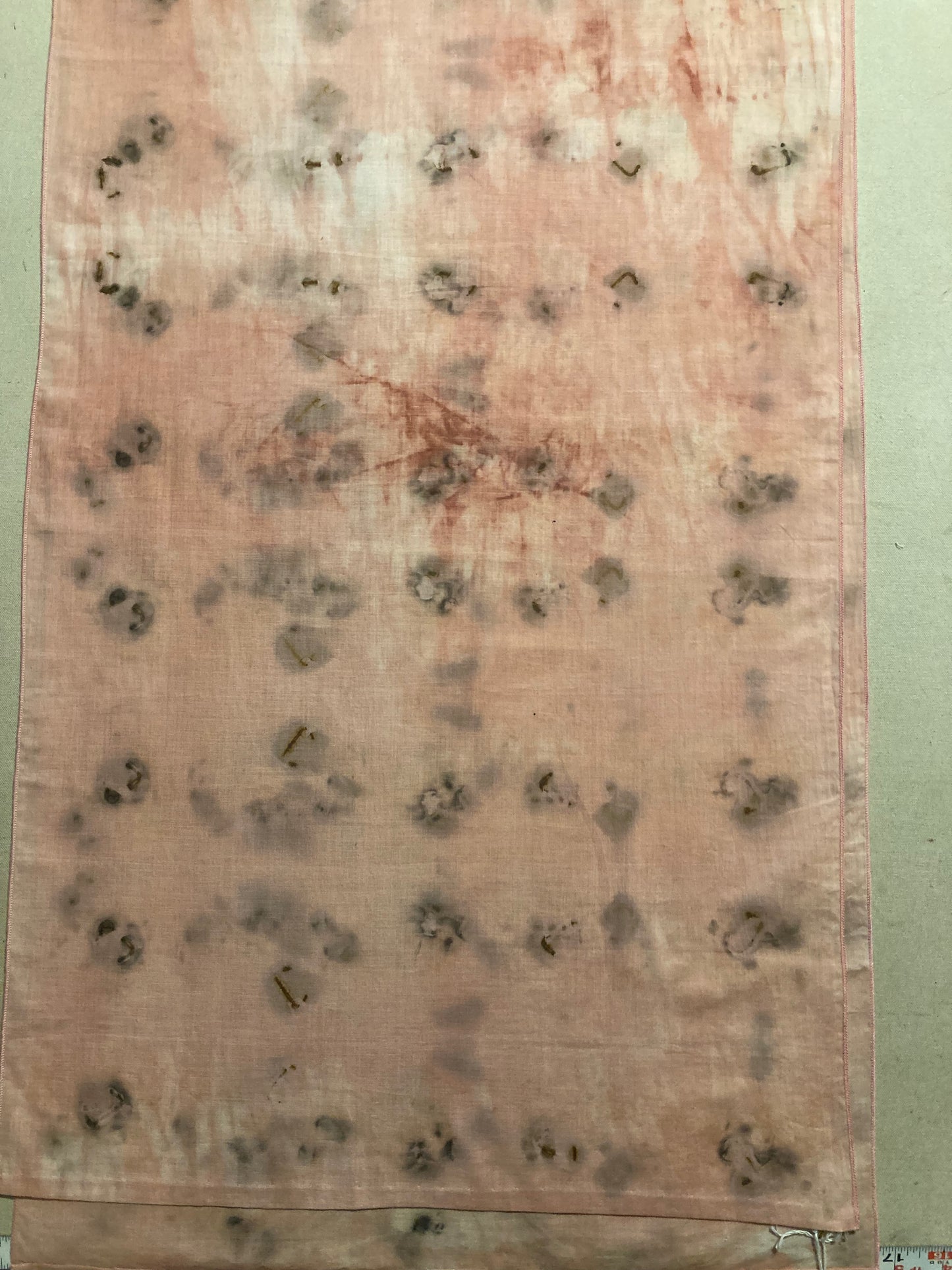 Scarf - Madder- Organic Cotton Voile