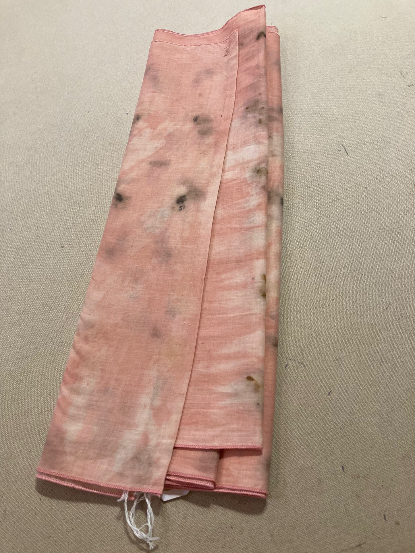 Scarf - Madder- Organic Cotton Voile