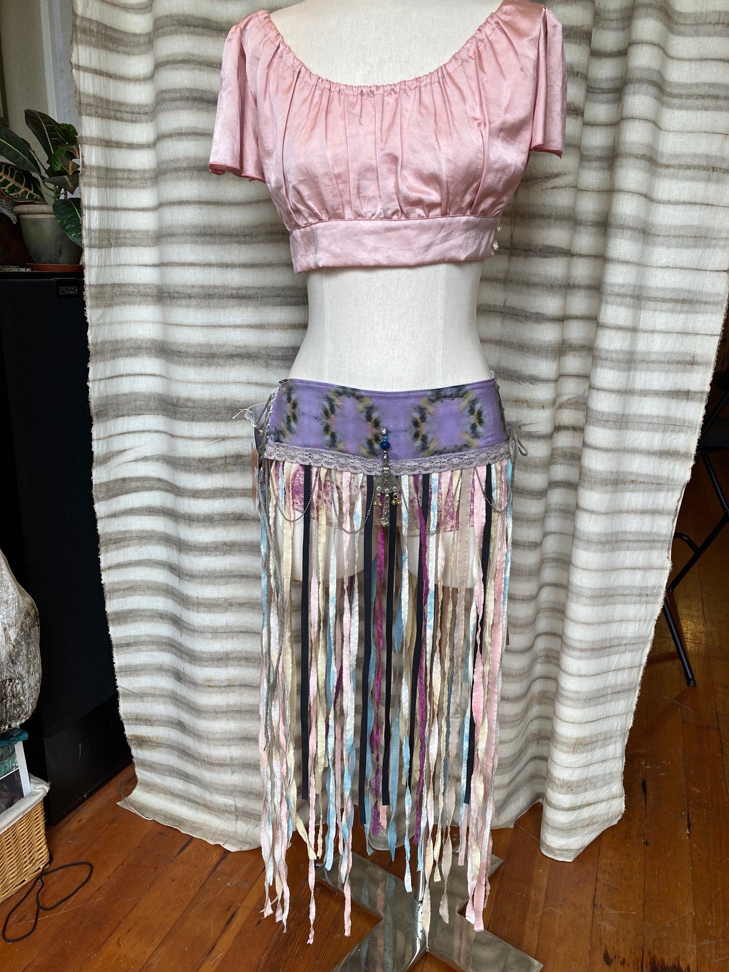 Hip Belt - Fringe - Silk