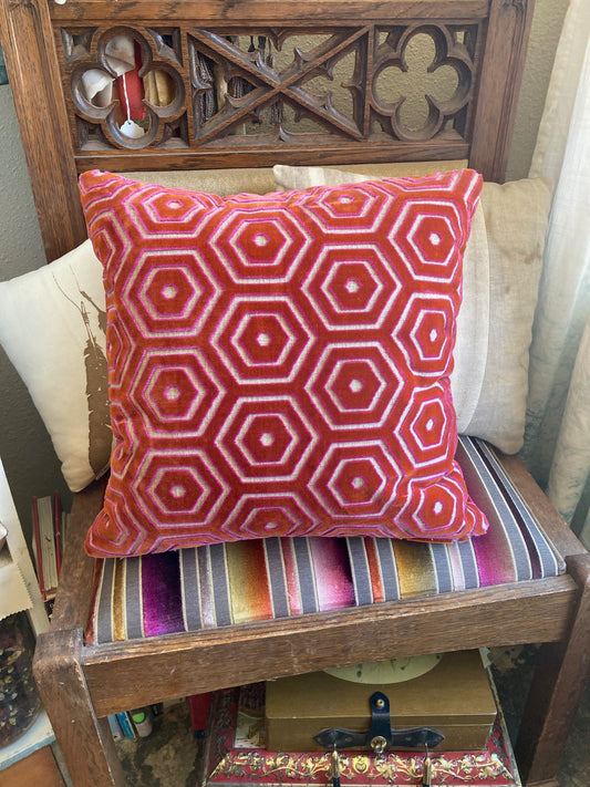 Velvet Pattern Pillow