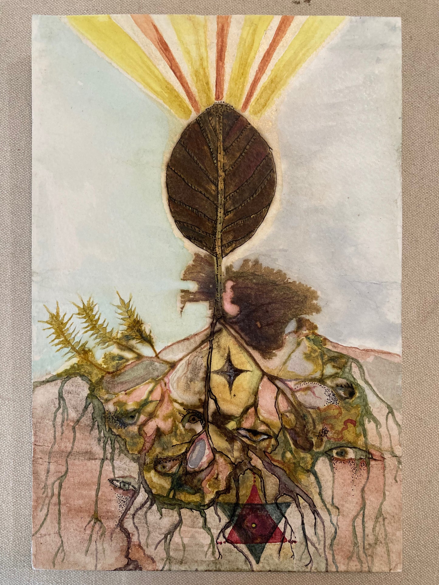 Tarot Card - watercolor paintings