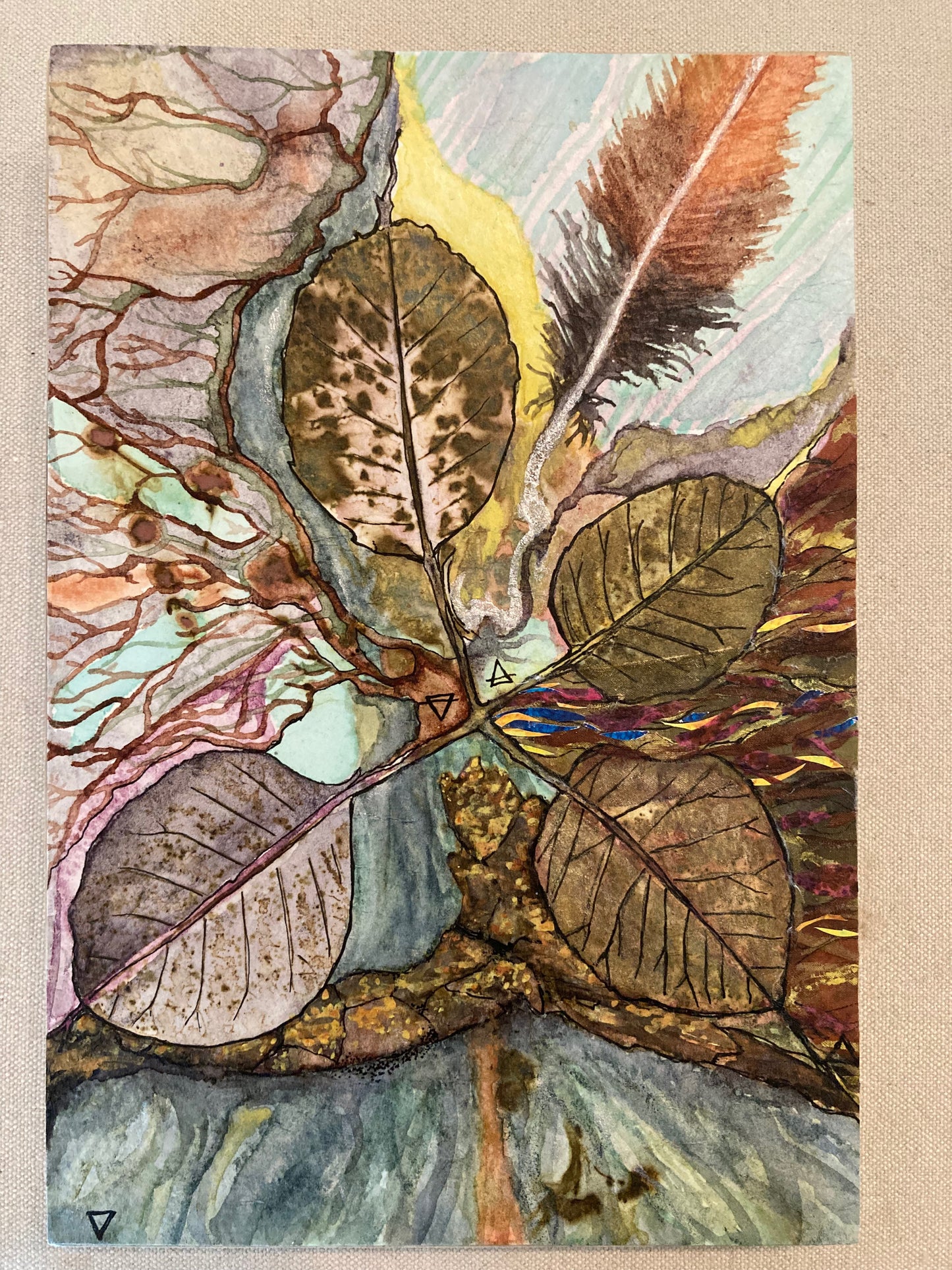 Tarot Card - watercolor paintings