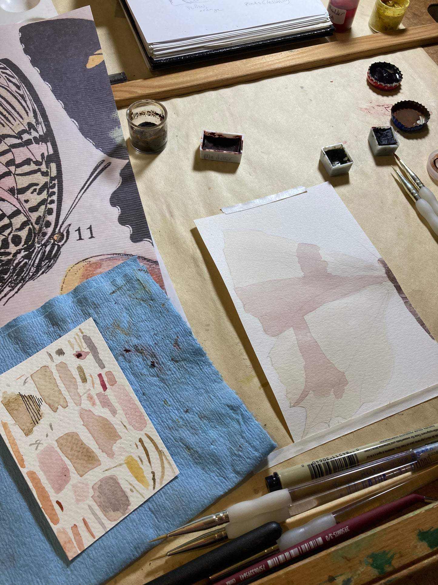 Ink and Pigment Extraction