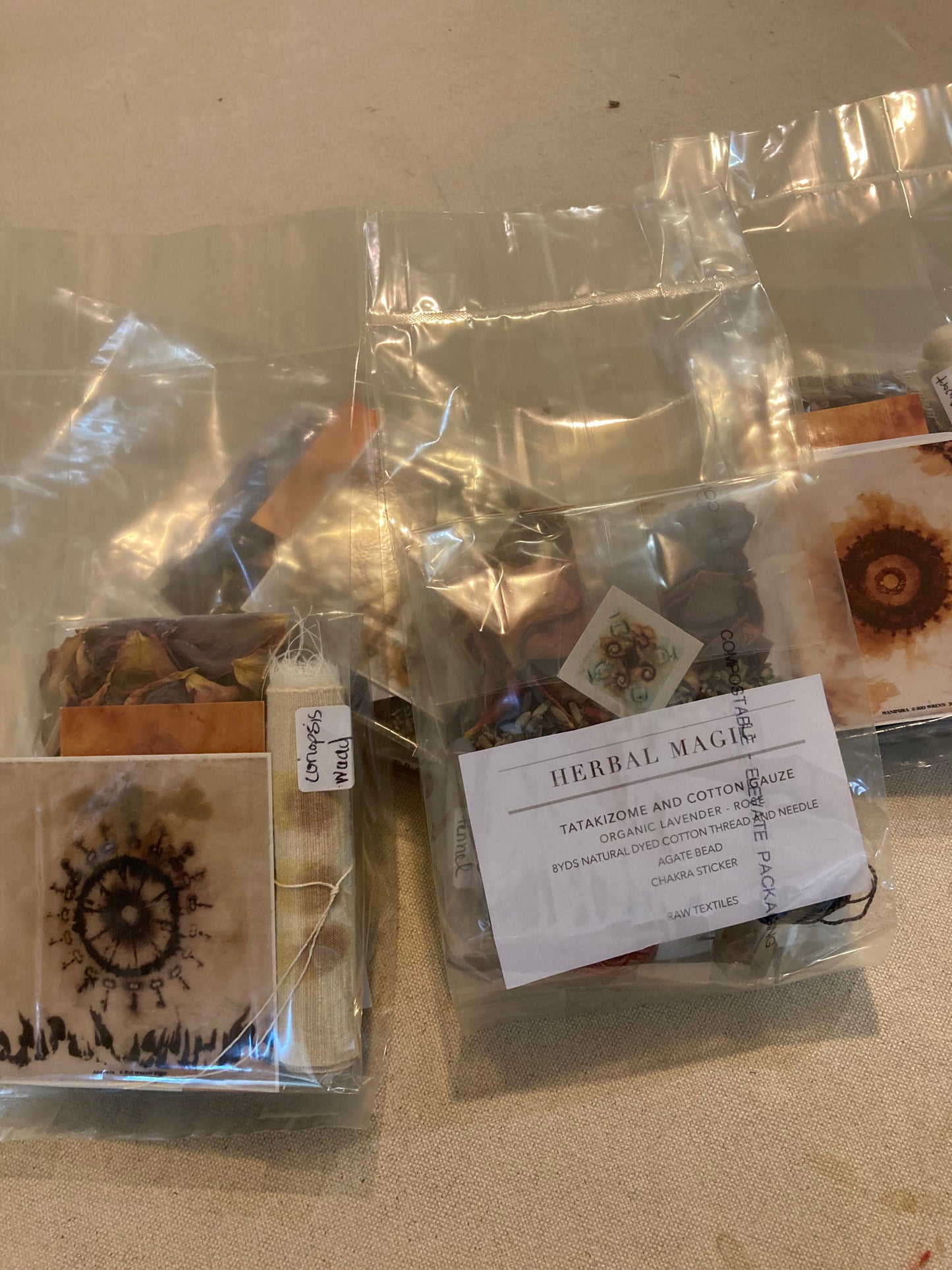 Herbal Magic Kit- Lavender / Rose Sachet