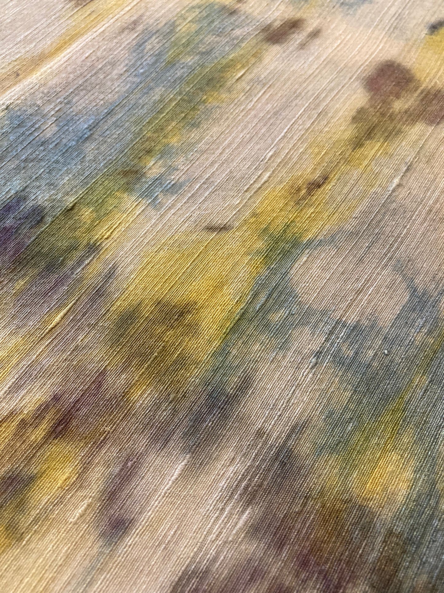 Raw Silk - Indigo Remnant