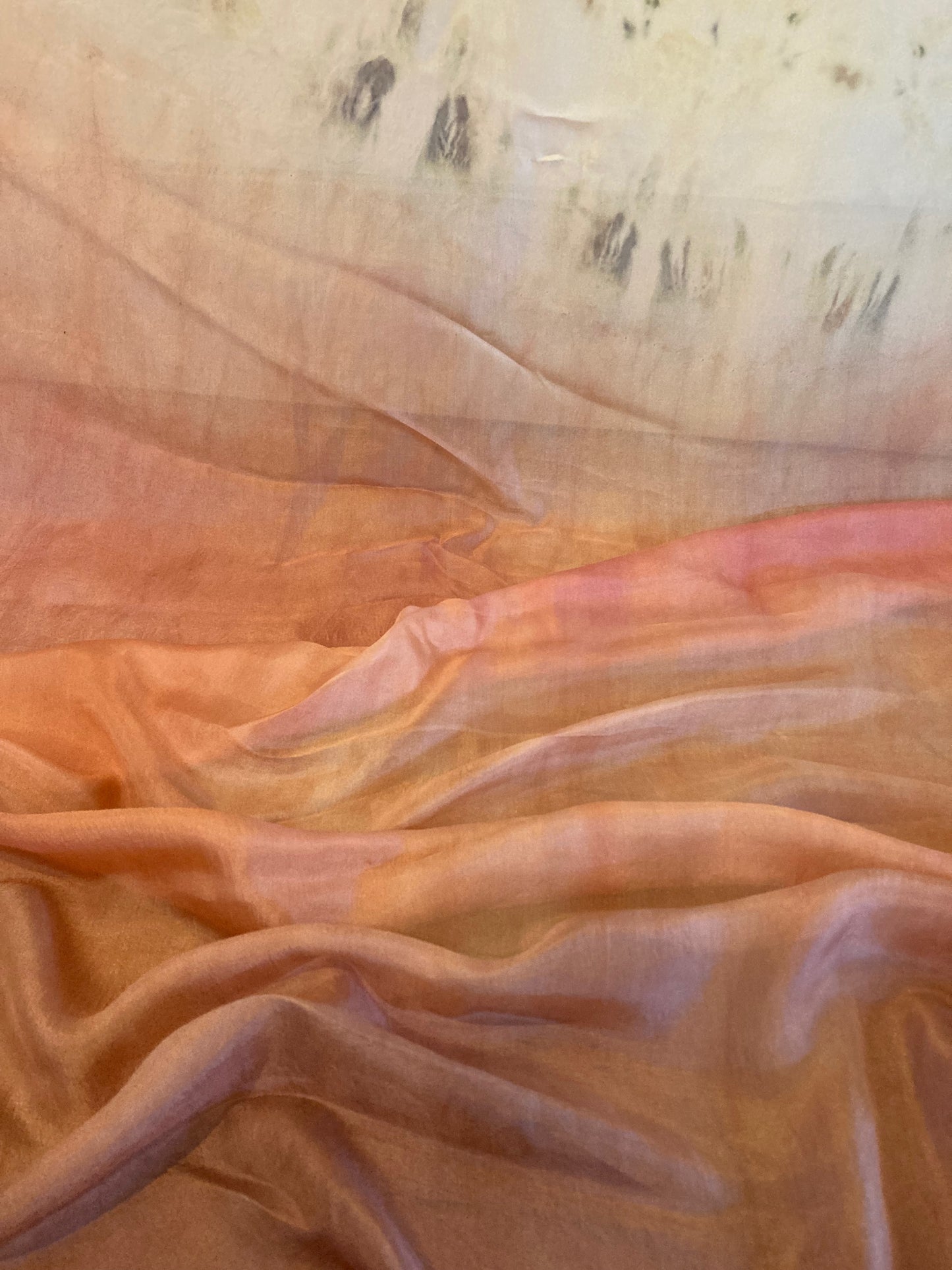 Sunrise Silk Veil
