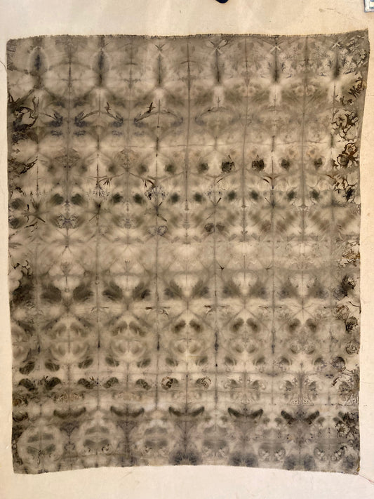 Satyr Print - silk crepe