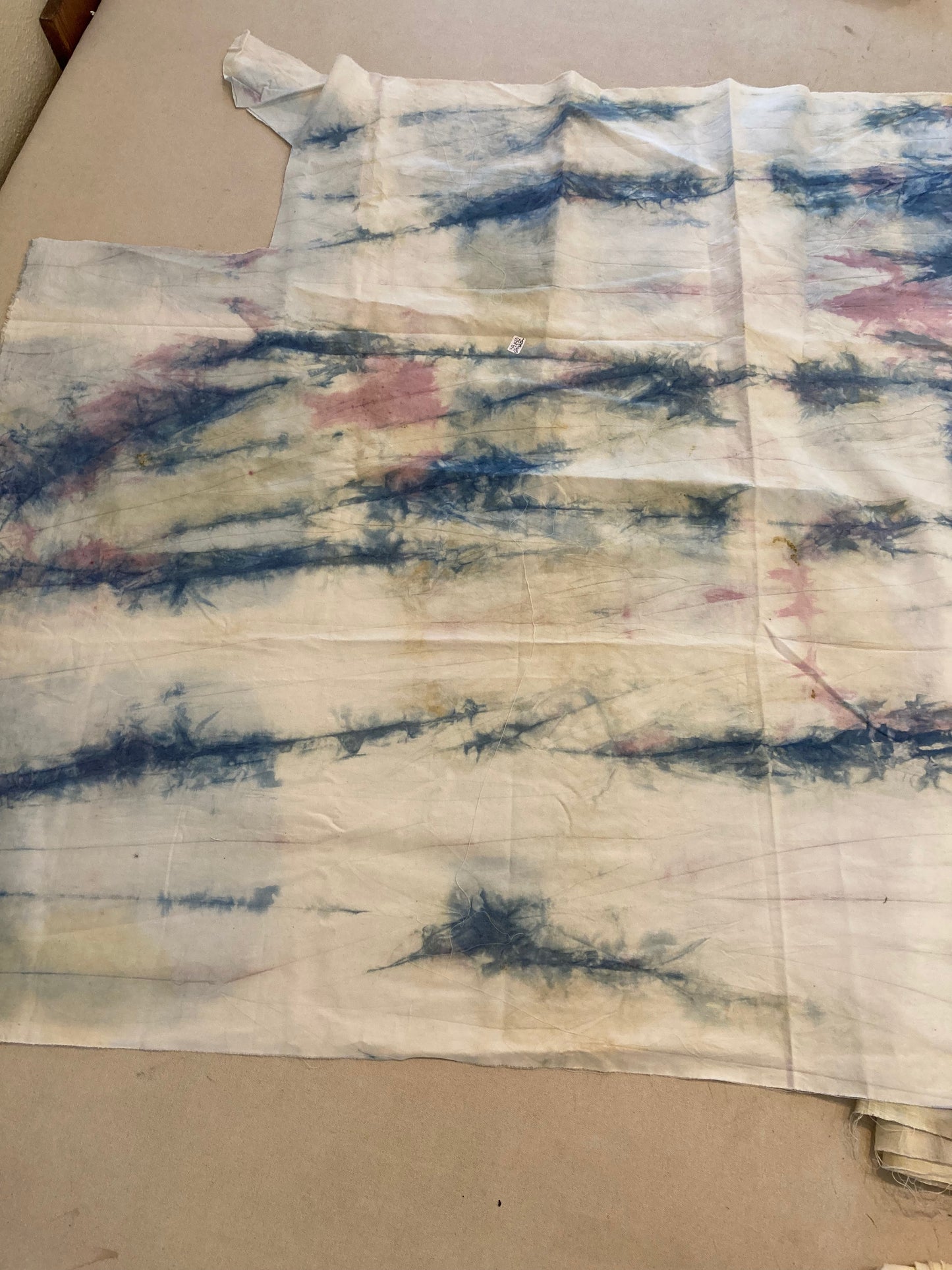 Suede Cotton, Indigo Remnant