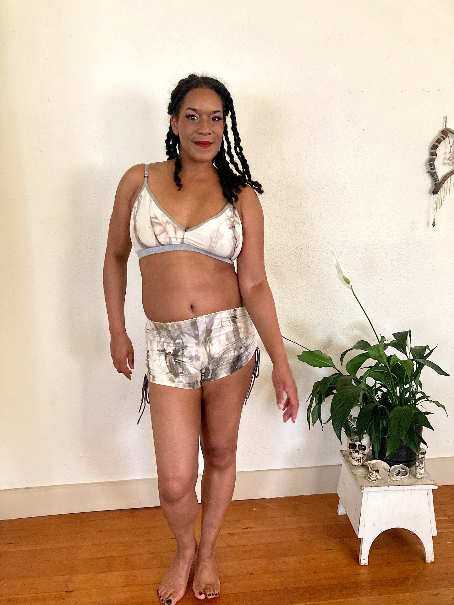 Shimmy Shorts - Rouched