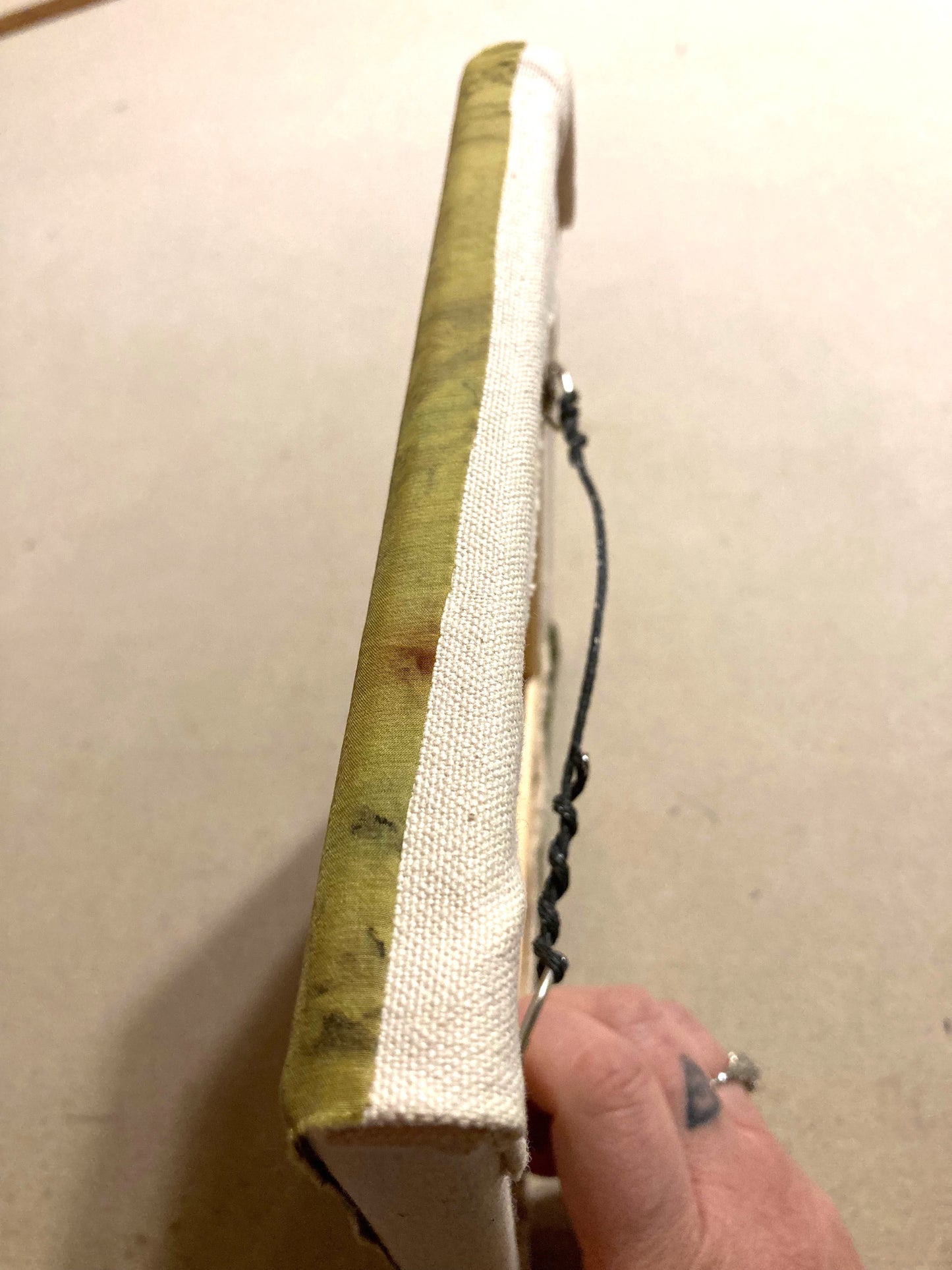 Silk Art - Chalcedony V - Rusted, Plant Dyed