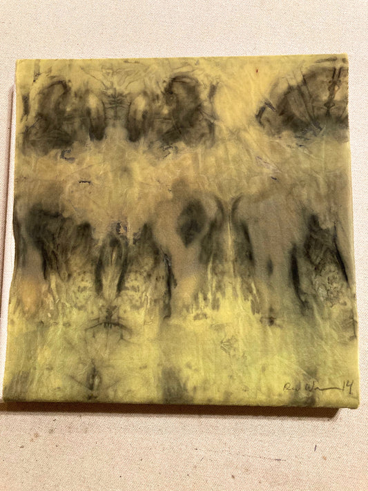 Silk Art - Chalcedony V - Rusted, Plant Dyed