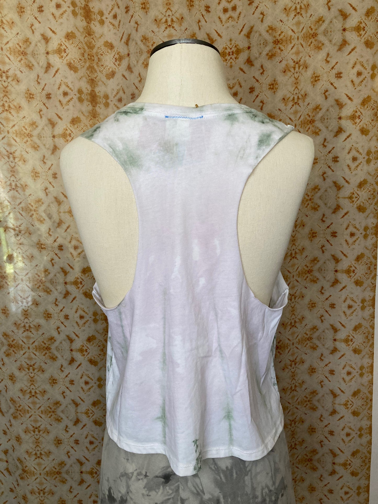 Crop top racer back tee
