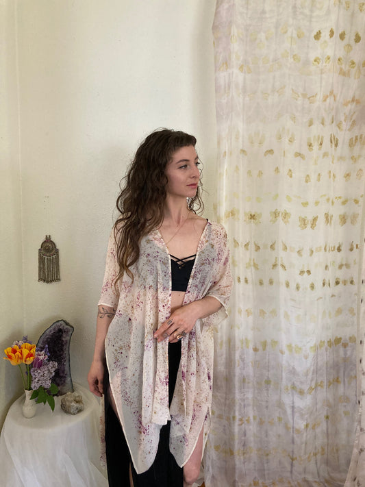 Kimono Tunic - Foxglove