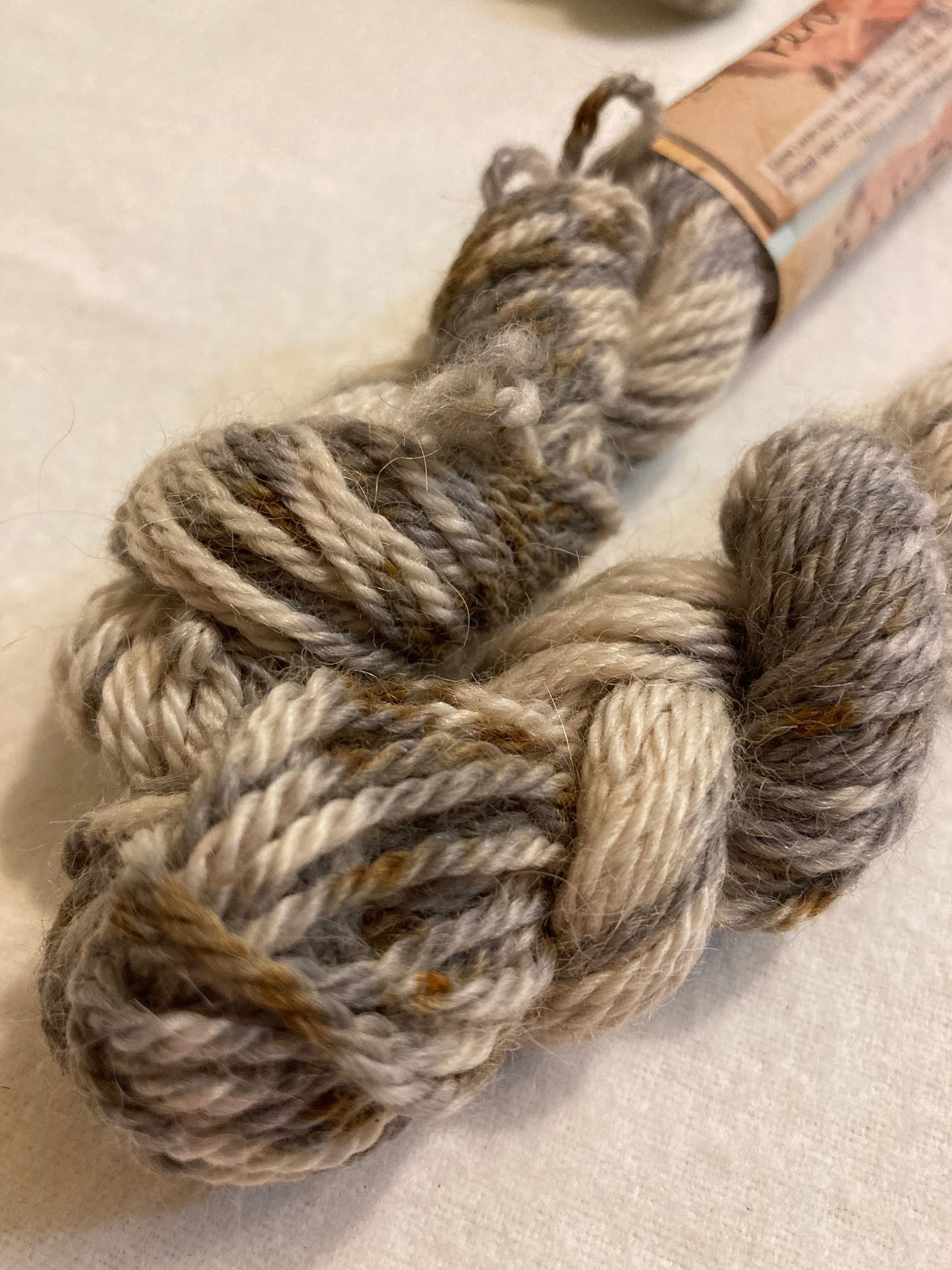 Baby Alpaca Yarn - 20 grams - Natural Dyed