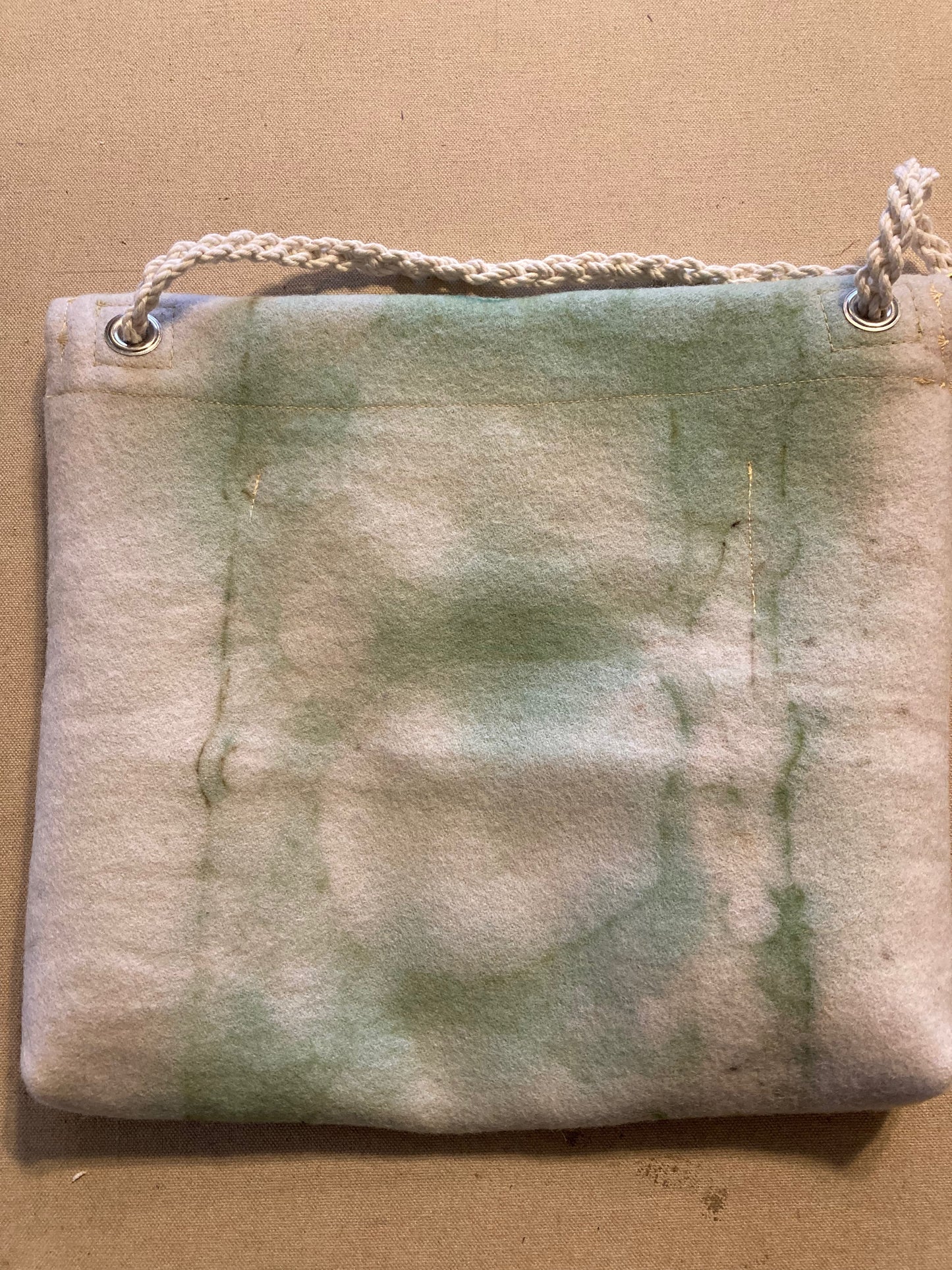 Wool Handbag - Patina