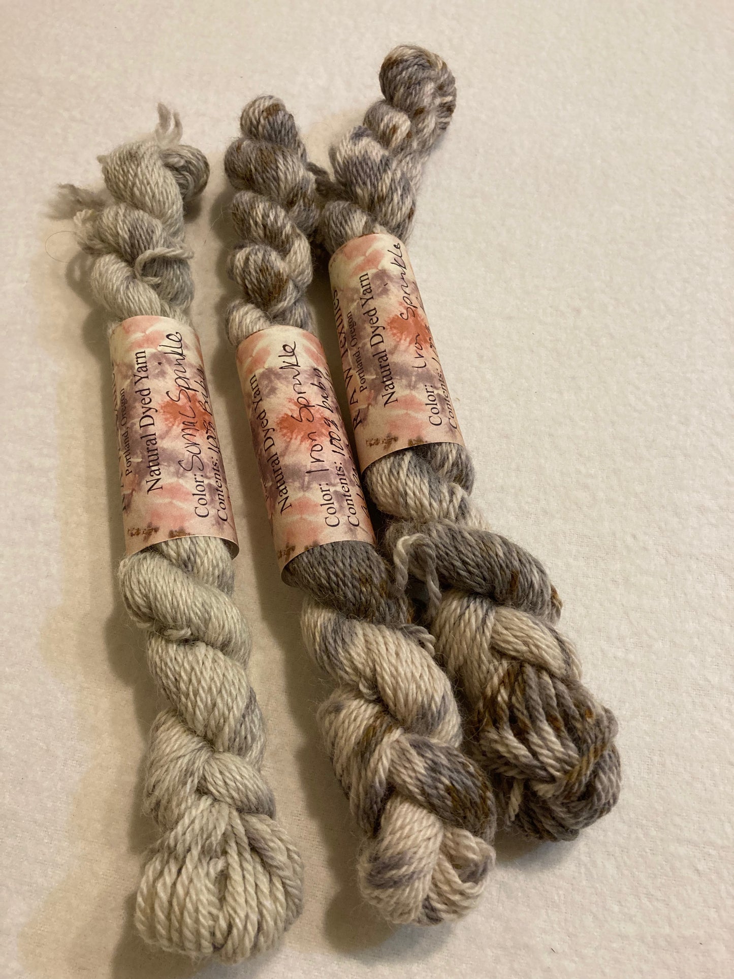 Baby Alpaca Yarn - 20 grams - Natural Dyed