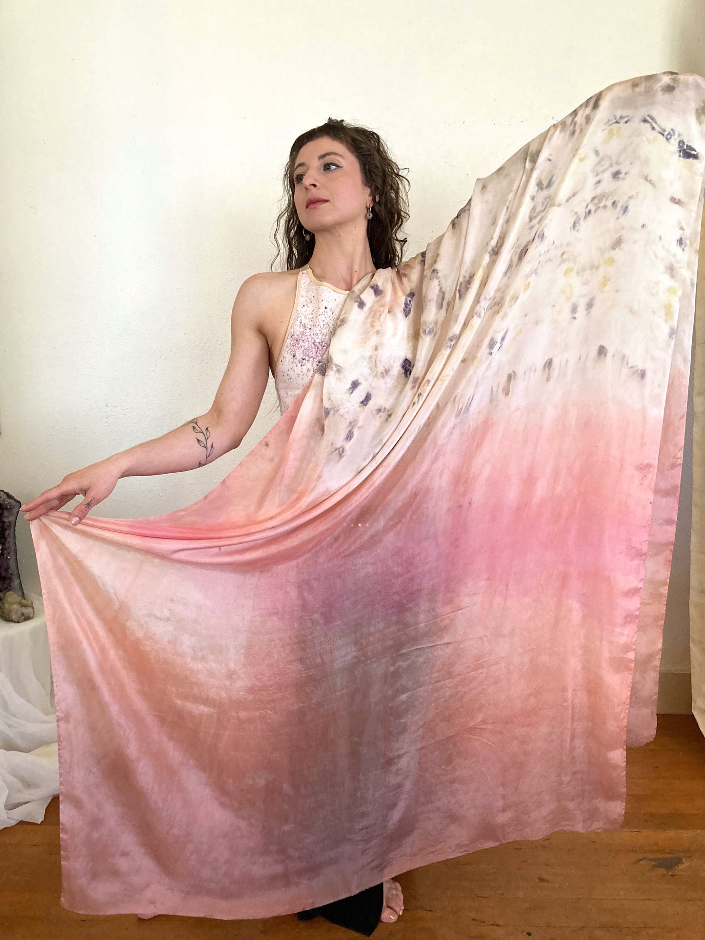 Sunrise Silk Veil