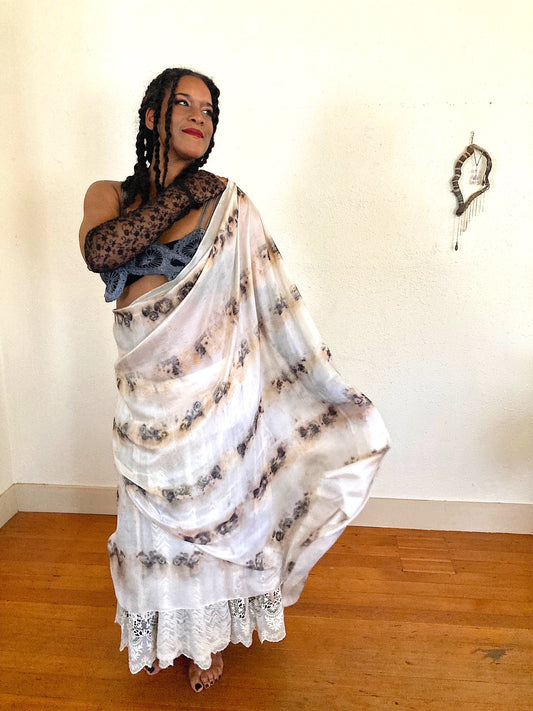 Veil - Silk - Natural Dyed - Rose City