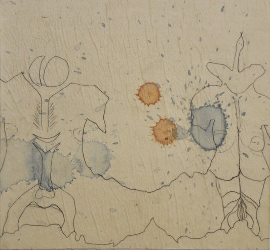 Abstact Art - Paper, ink, kama sutra