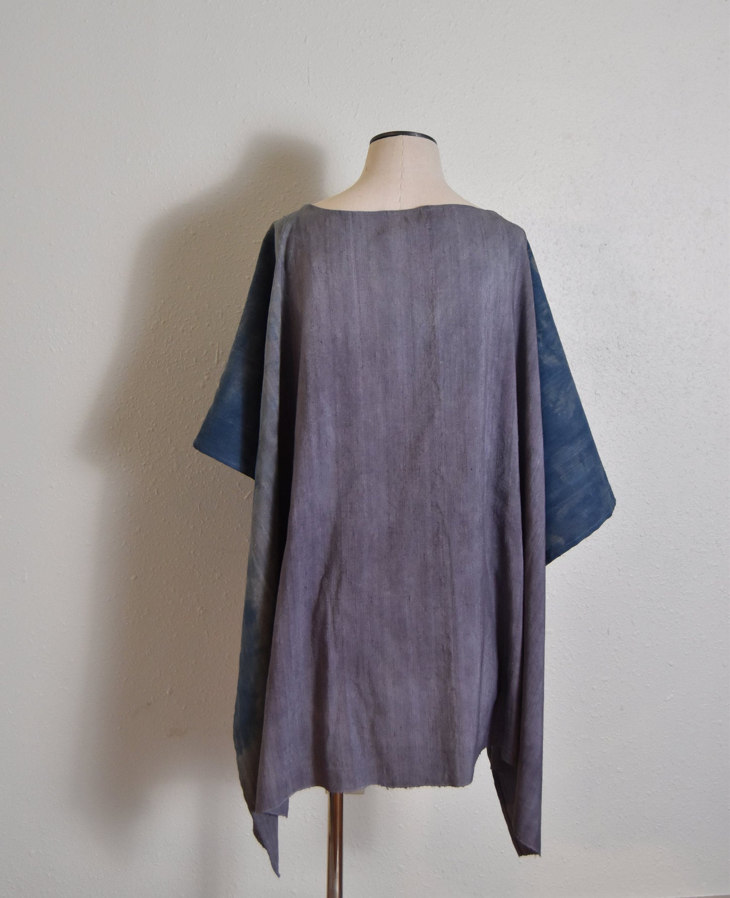 silk shawl - natural dyed