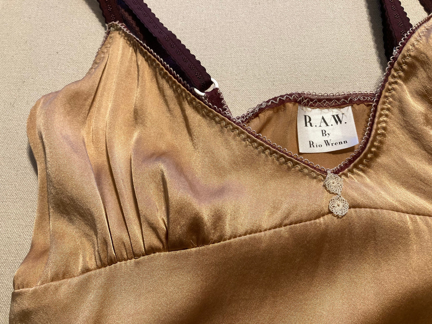 Natacha slip - silk- natural dye - lingerie