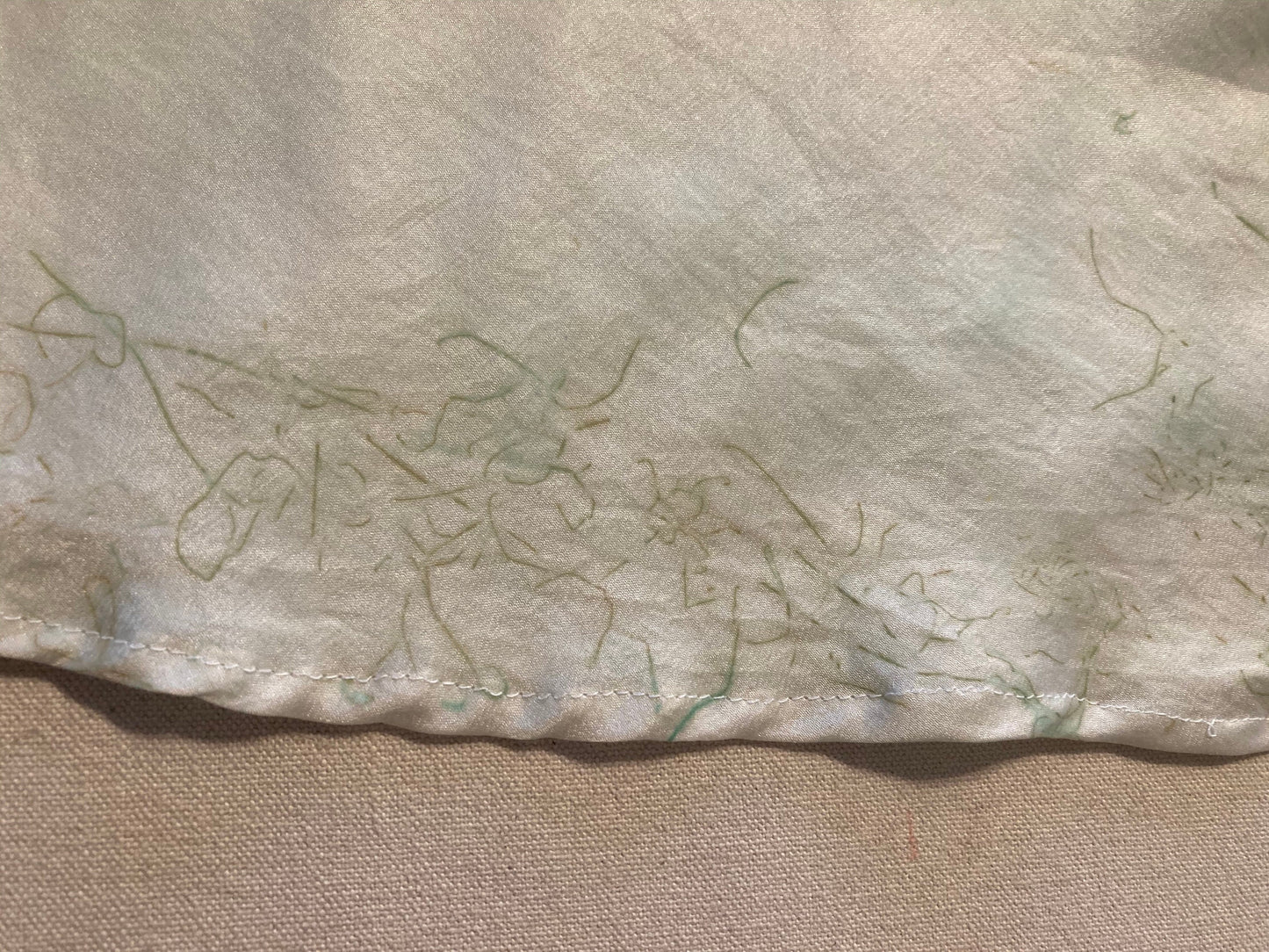 Persephone silp - silk- patina