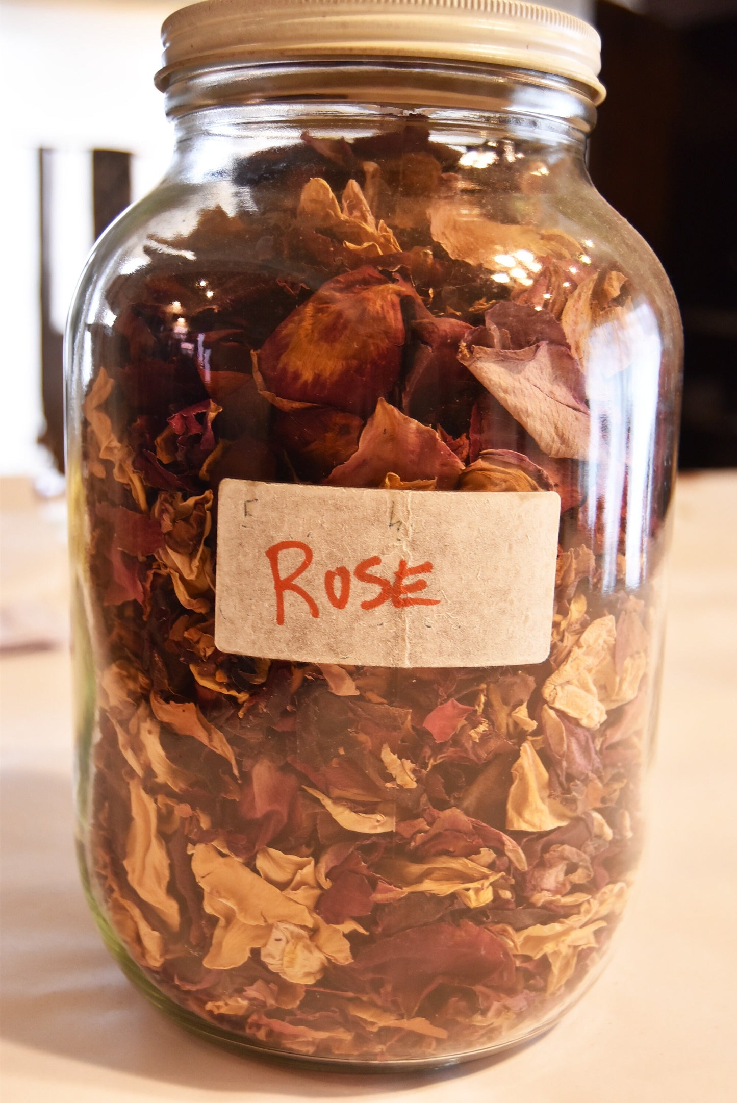 Dried Rose Petals - herbs- natural dye