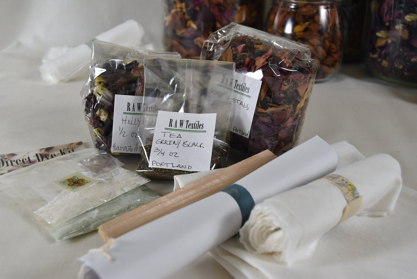 Natural Dye Kit - Direct Dye Kit- Botanical Print