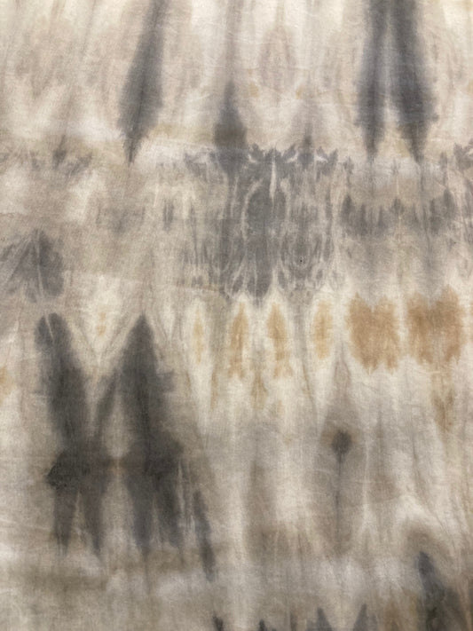 natural dyed fabric - yardage - hawks eye