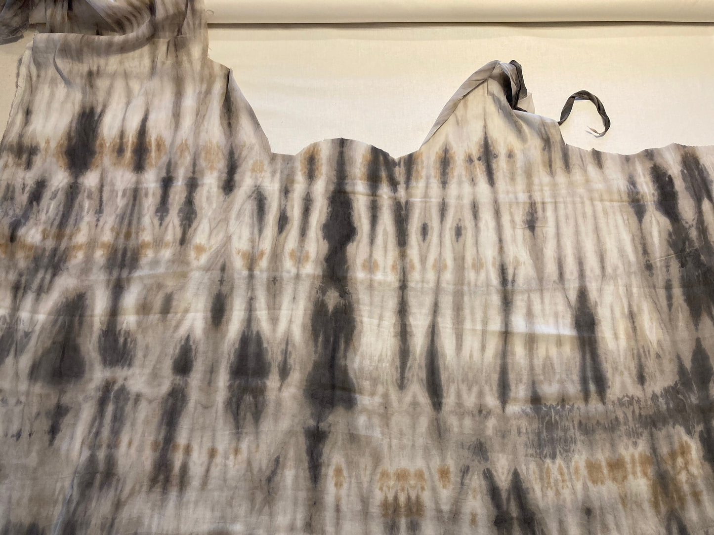 natural dyed fabric - yardage - hawks eye