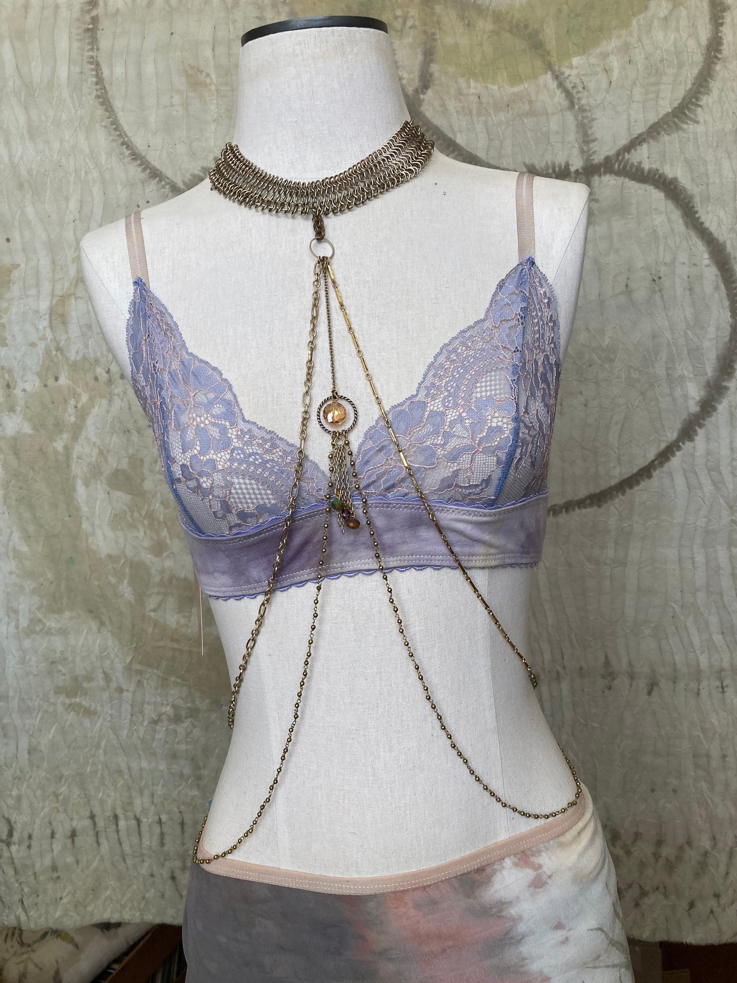 Body Chain - Vintage Choker - Gold