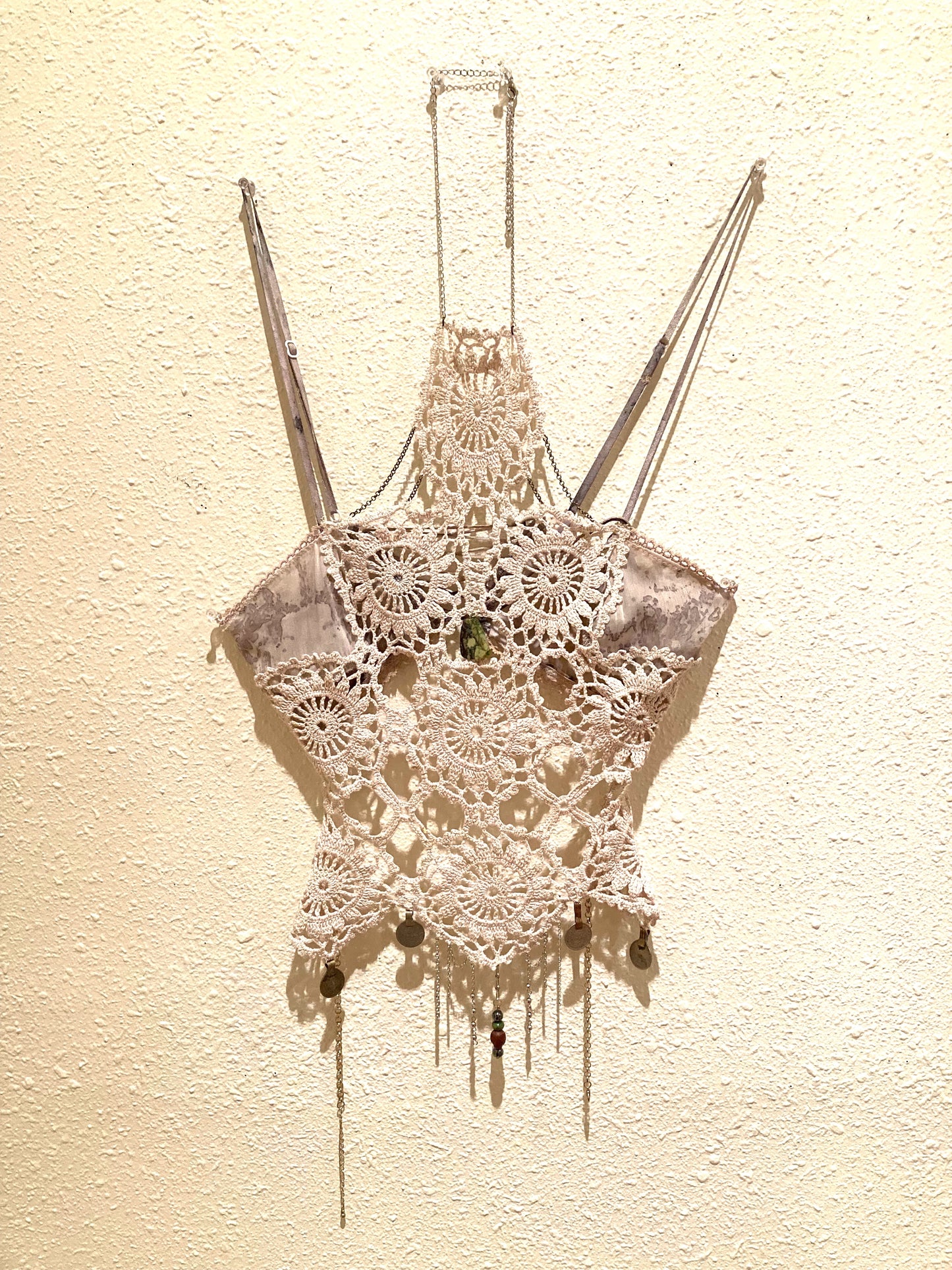 Sexy Crochet Top- Chains