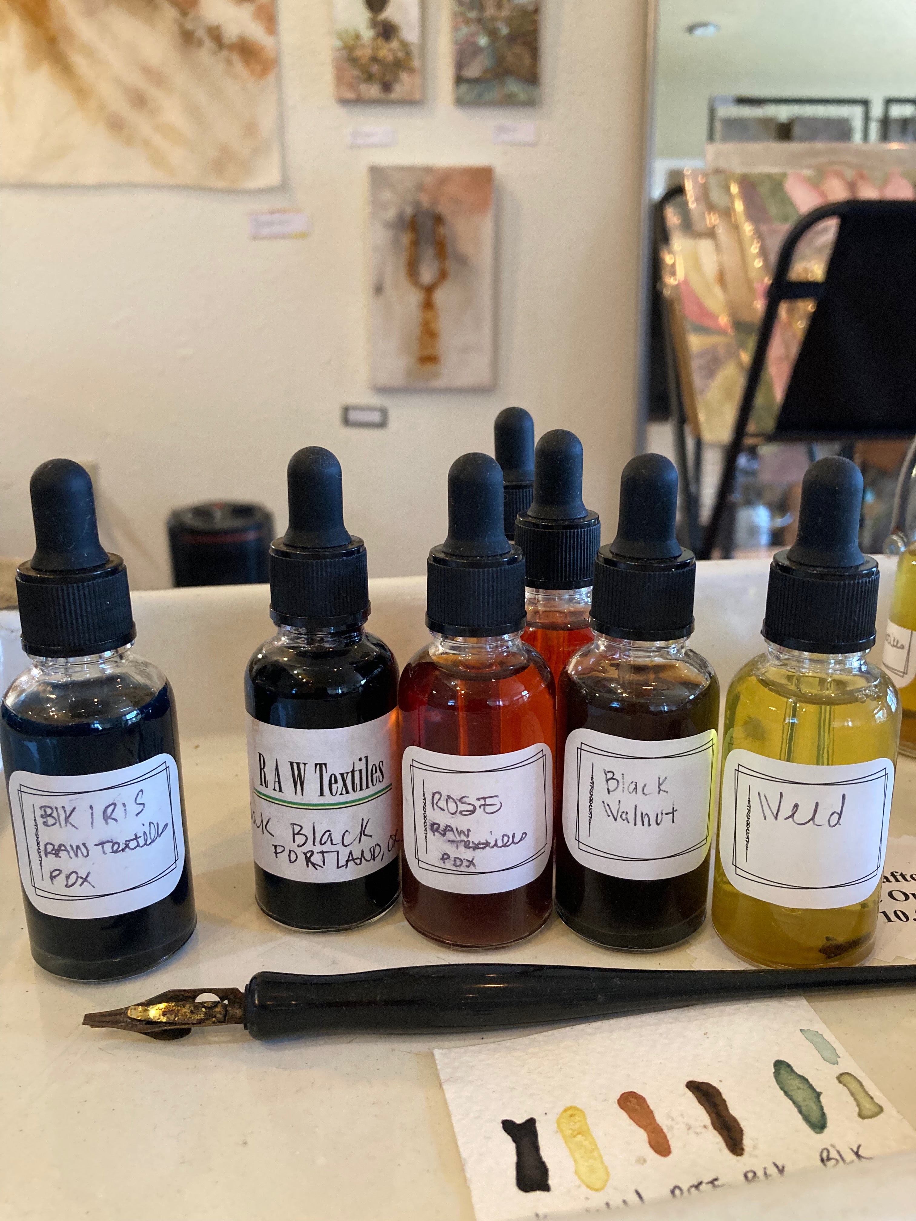 Plant Based Ink - One Ounce – RAW Textiles