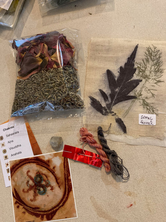 Herbal Magic Kit- Lavender / Rose Sachet