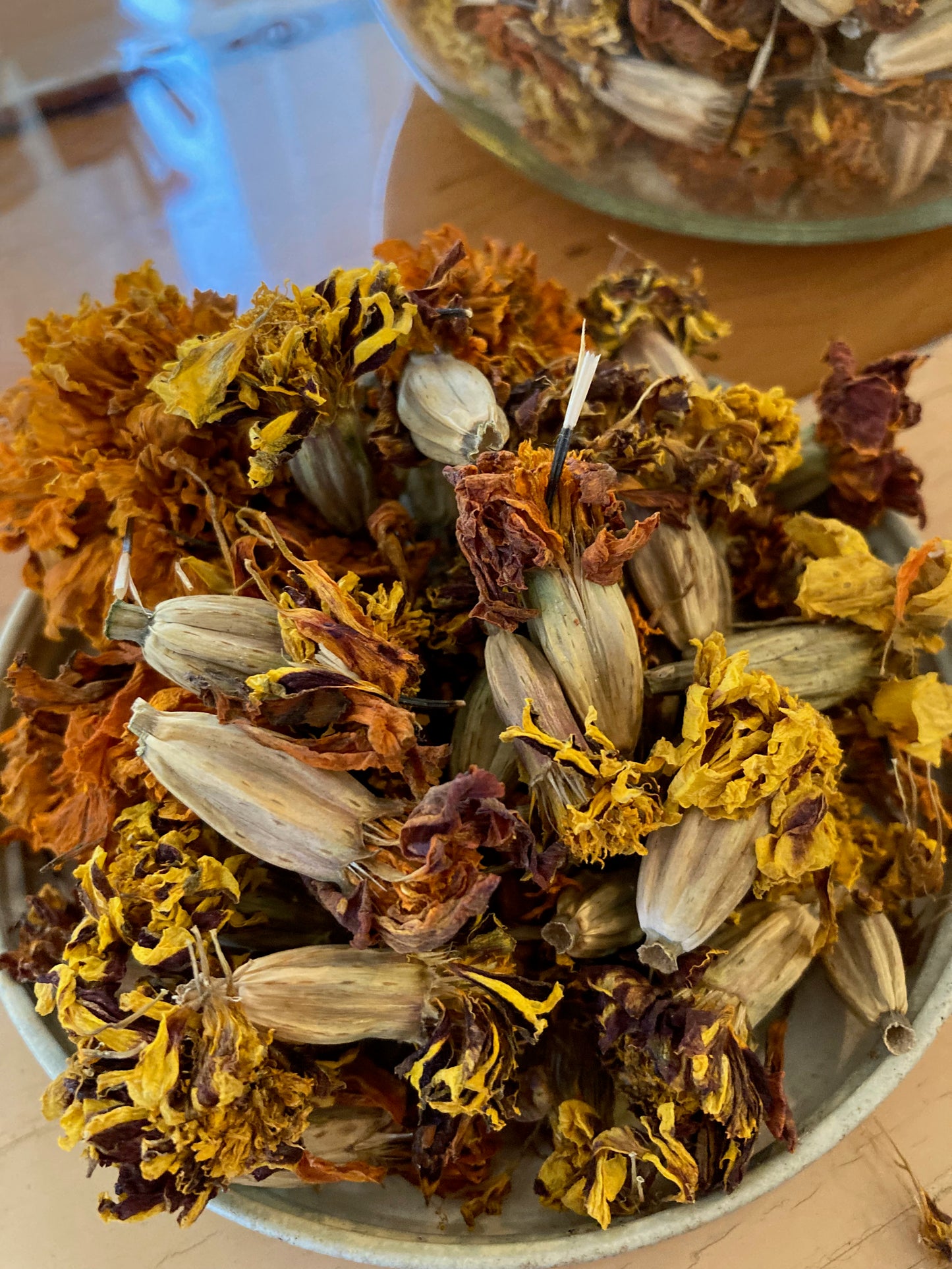 Dried Marigold Flowers - Dye