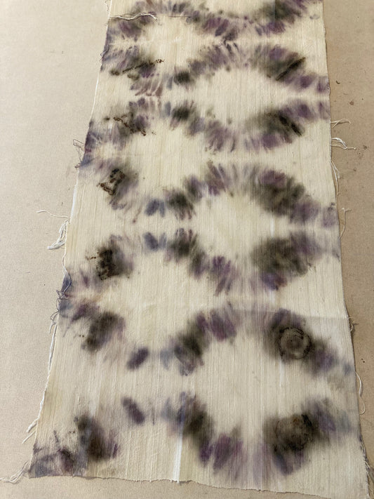 Raw Silk Fabric Cuttings - Bundle
