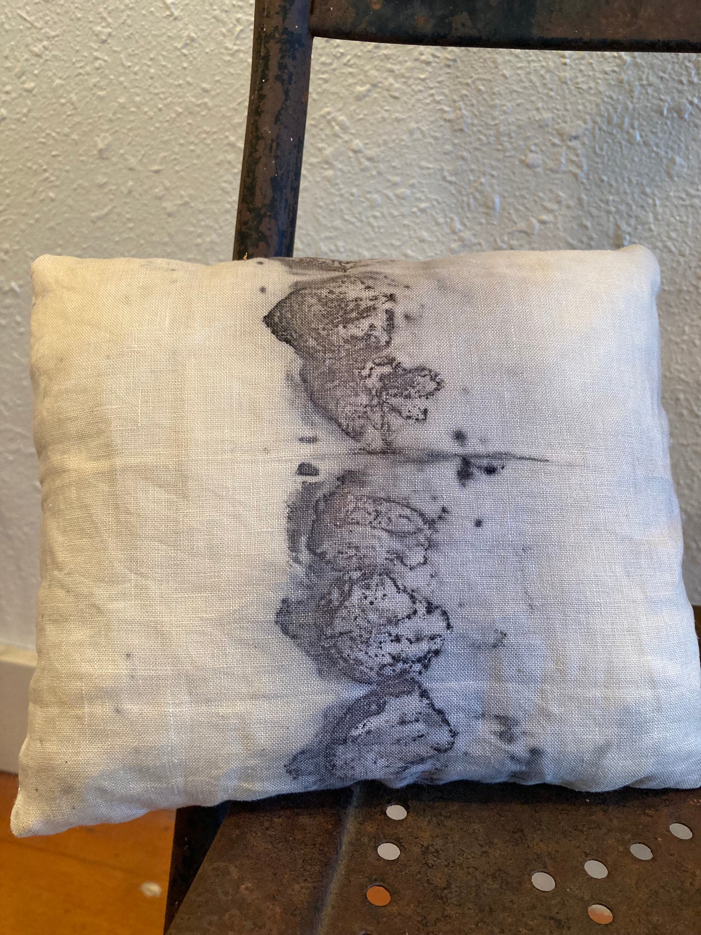 Herb Pillow - Butterfly embroidery