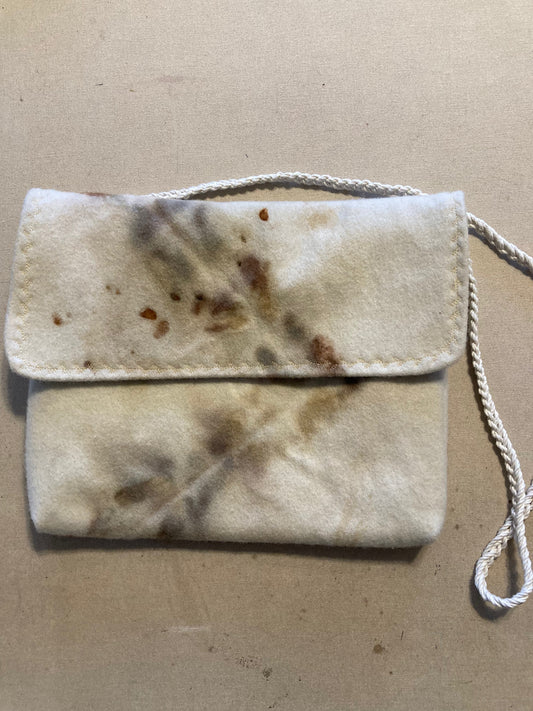 Wool Hand Bag - Hollyhock