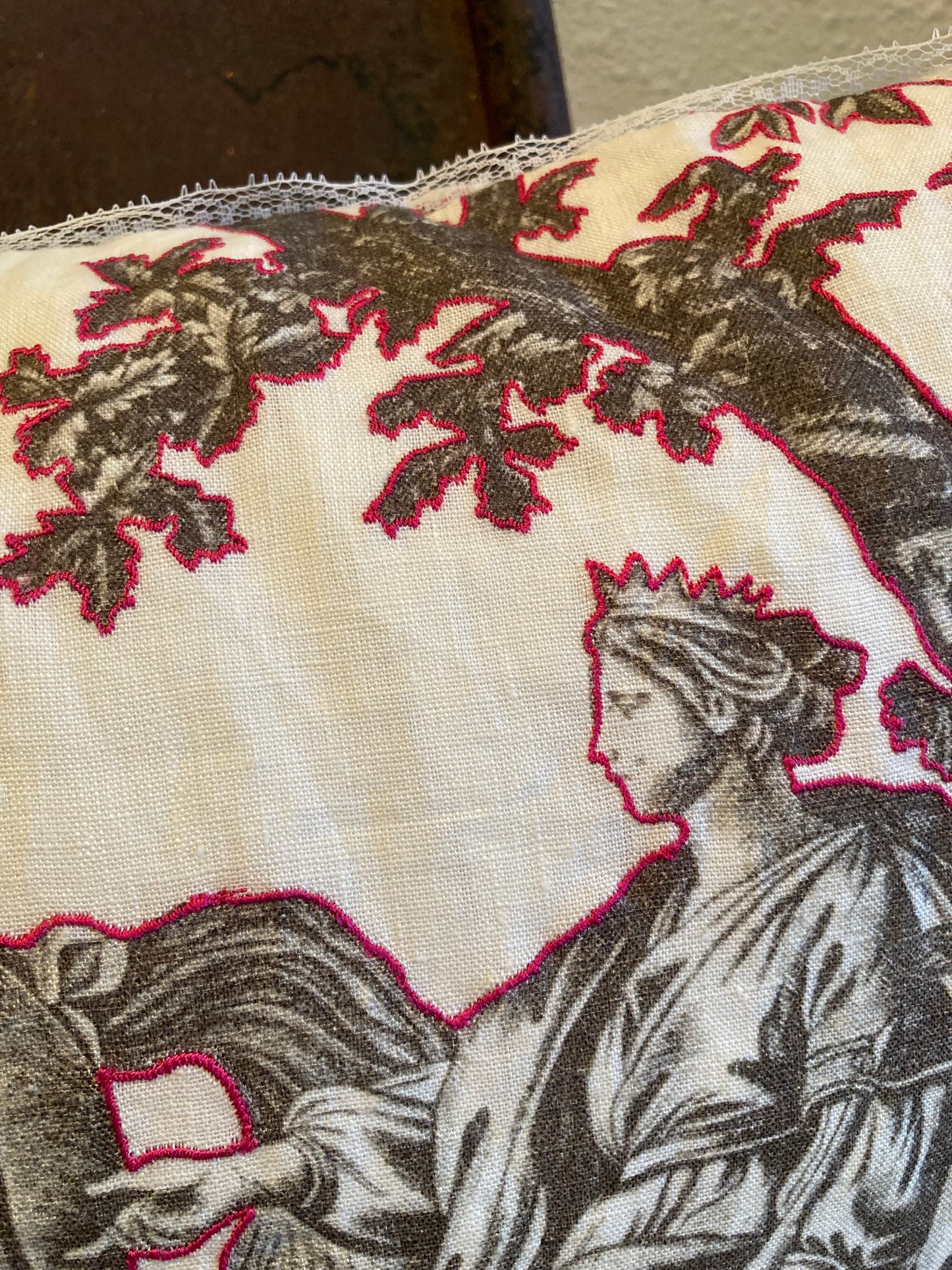 Pillows - toile, linen