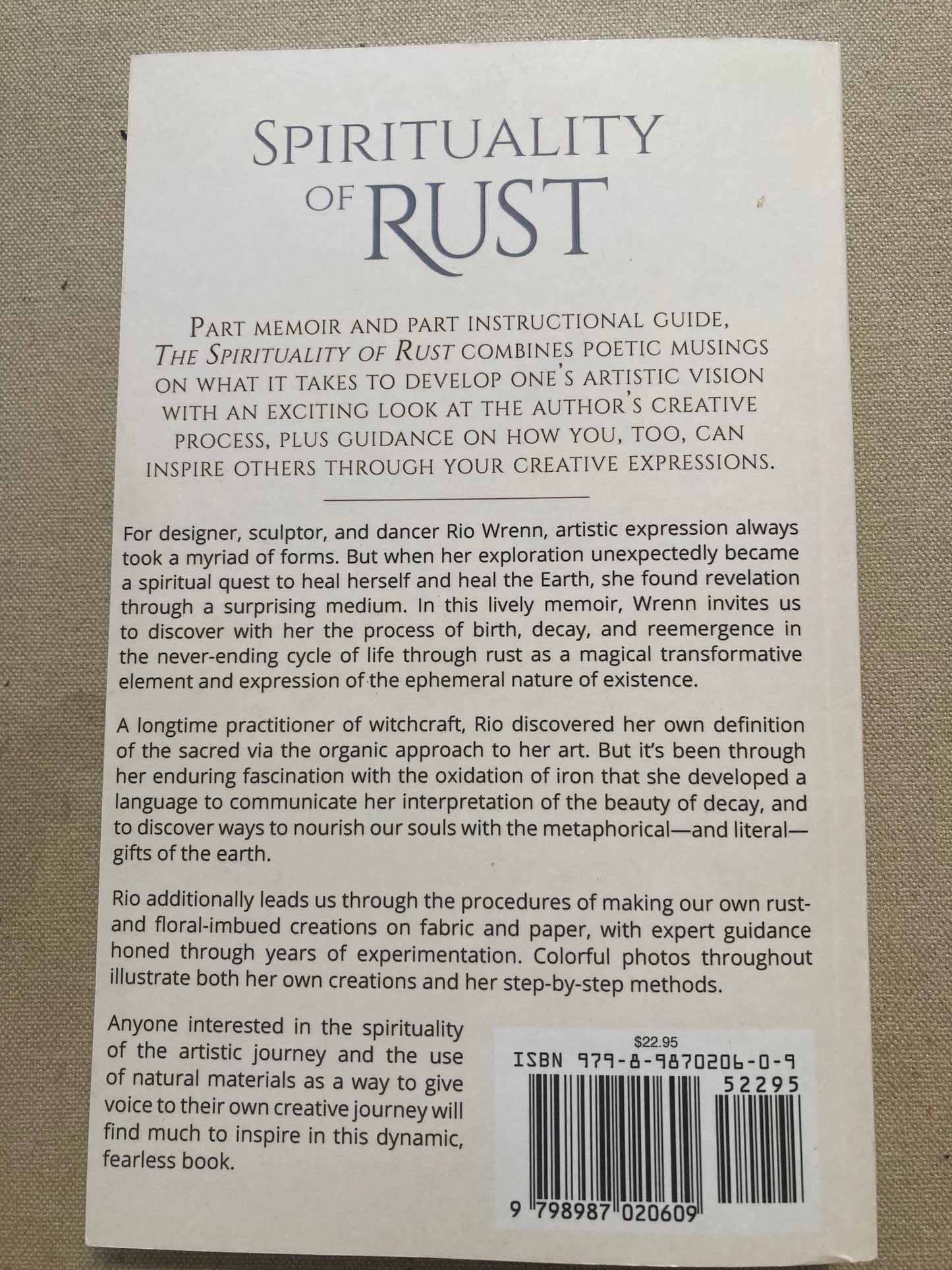Spirituality of Rust - A Sacred Language of Iron Through Art