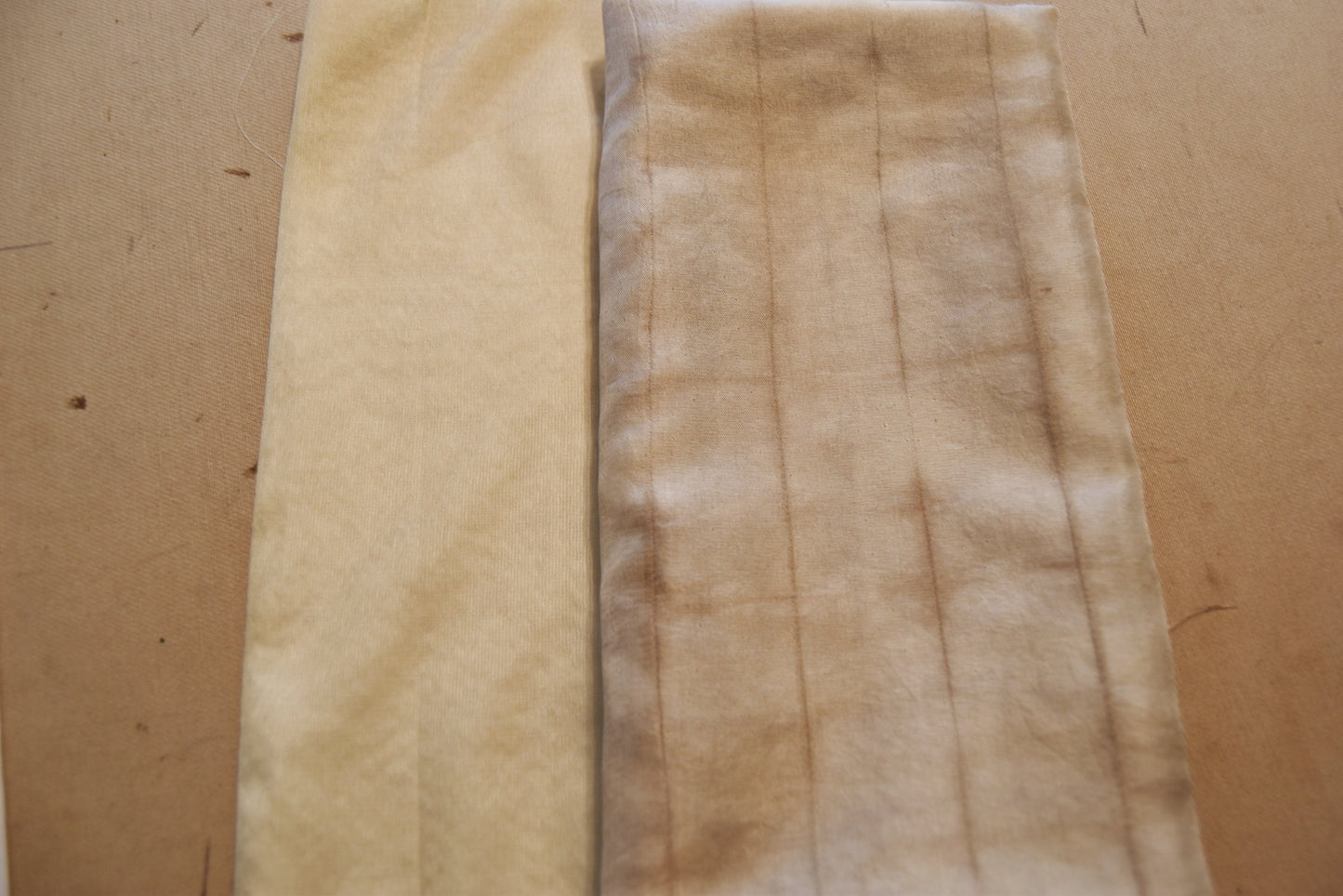 Natural dyed textiles - vintage fabric