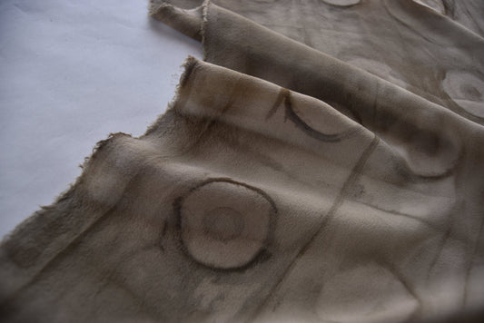 natural dyed fabric