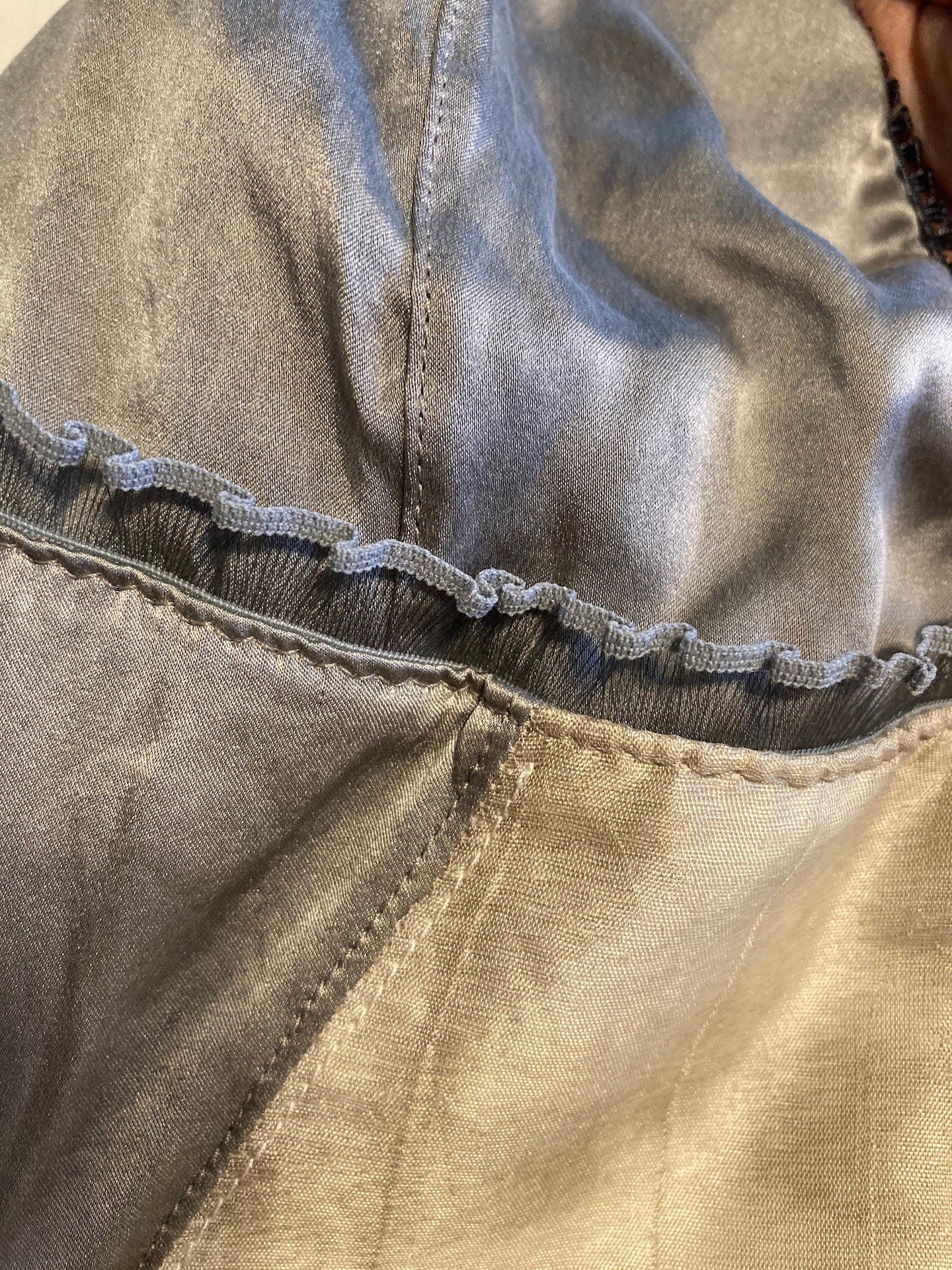 Belladonna Girdle - natural dyed - silk- lingerie