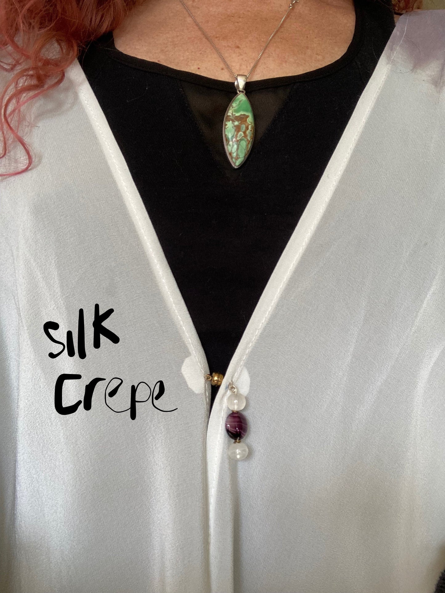 Silk Shawl - natural dyed- indigo - shibori